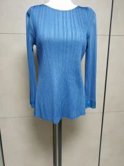 PLEATS PLEASE プリーツプリーズ カットソー 青系 イッセイミヤケ
