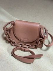 CHARLES & KEITH アシメトリカル ショルダーバッグ ピンク - メルカリ
