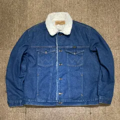 (XL) Wrangler ラングラー シェルパ デニム ジャケット
