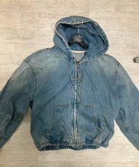 ニューヨーククラシックス デニムジャケット フード M ボア 防寒 