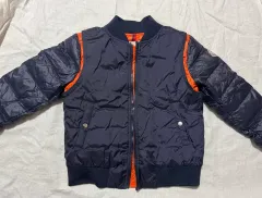 モンクレール キッズ 軽量ダウン ブルゾン型 | 正規品 | ジッパー故障 | AS可能 | 8万円