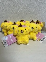 サンリオ ポムポムプリン ぬいぐるみ キーホルダー