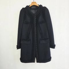 ハンズオブクリエイション リネンデニムスタンドカラーGジャケット