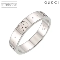 グッチ GUCCI アイコン アモール フォーエバー #10 リング K18 WG