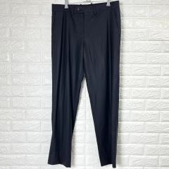 theory セオリー【W32】本革 羊革 シープスキン レザーパンツ ブラック