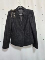 韓国 bern maren jacket 綺麗 シングル ジャケット アイボリー - メルカリ