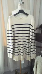 THE ROW ストライプ カシミア ニット M ザ・ロウ