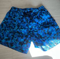 STUSSY BDU カモフラージュ ワイドカーゴショーツ L - メルカリ
