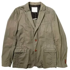 sacai サカイ 3ボタン ジャケット オリーブのサムネイル