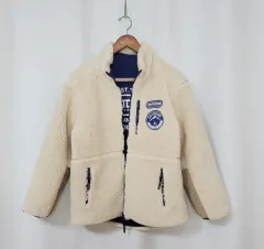 (新品)OUTDOOR リー リバーシブル シェルパジャケット ジュニア155(成人55)