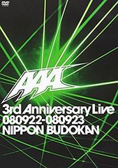 AAA 3rd Anniversary Live 080922-080923 일본 무도관(스페셜판) [DVD]