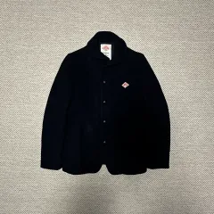 DANTON 日本製 ウールコート ネイビーのサムネイル