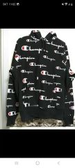 超希少]Champion00sリバースウィーブ フロントデザイン フーディー黒 