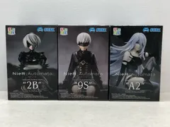 未開封★TVアニメ NieR:Automata Ver 1.1a ちょこのせ プレミアムフィギュア 2B/9S/A2 3種 セット ニーアオートマタ 【P5210-008】086