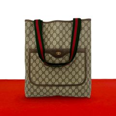 GUCCI グッチ GGスプリーム 519335 シェリーライン トートバッグ