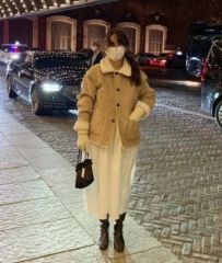 ELLIE ステッチブルゾン ネイビー 美品 ellie - メルカリ