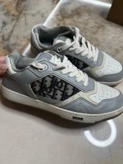 定価180000 DIOR ディオールB22 スニーカー ホワイトグレー - メルカリ