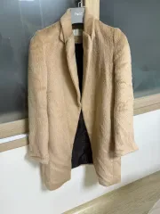 LYNN リーアルパカ ファー パーカ 55サイズのサムネイル