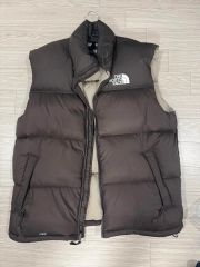 THE NORTH FACE ヌプシダウンベスト 700 ブラウン - メルカリ