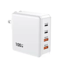 充電器 タイプc 100w PD 急速充電器 4ポート同時充電 軽量 小型 USB PD3.0/QC3.0/PPS/SCP規格 PSE認証 GaN技術搭載 折りたたみ式プラグ iPad/iPhone/Android/MacBookなど各種対