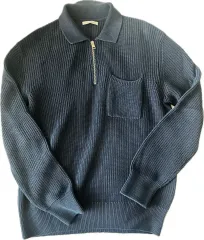 ZARA ザラ ハーフジップアップ ニット セーター