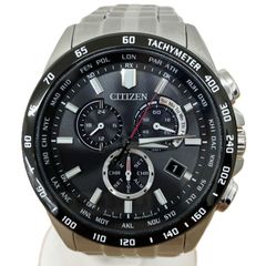 稼働品】CITIZEN/シチズンエコドライブ 電波ソーラーATP53 チタン製 