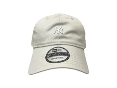 NEWERA (ニューエラ) 9TWENTY ミニロゴ MLB ニューヨーク ヤンキース YANKEES ベースボールキャップ 60675527 F クリームベージュ メンズ/006