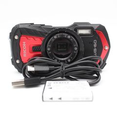 W560 防水デジタルカメラ 赤黒 - メルカリ