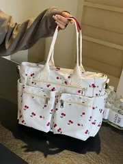 バッグ レディース トートバッグ ファッショナブルなプリントトートバッグ、通勤、仕事、ビジネス旅行、旅行、ジムに適しています。水筒、携帯電話、化粧品、傘などの日用品を収納でき、ショルダーバッグやクロスボディバッグと