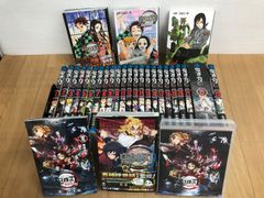 ①귀멸의 칼날 1~23권 전권·관련 책 5권＋극장판 귀멸의 칼날 무한 열차편(Blu-ray) 전권 코믹 세트