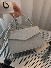 バッグ レディース ドレスバッグ 女性用 スパンコール クロスボディバッグ 正方形 イブニングパーティー用