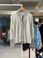 ウール ハナハ 長袖 ミナペルホネン カーディガン hanaha 40 - メルカリ