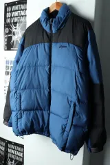(XL-2XL) アシックス ダウン アウター ジャケット 90年代 パファー ダックダウン-1615Fのサムネイル