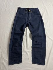 Griffin leather coating denim pants y2k - メルカリ
