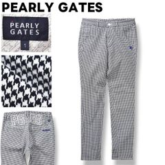 美品PEARLY GATES パーリーゲイツ パンツ 千鳥格子柄 サイズ1 - メルカリ