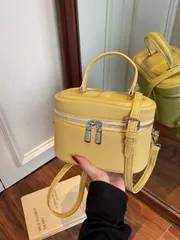 バッグ レディース ハンドルバッグ 1個 ミニレディースハンドバッグ、ファッション ソリッドカラー キルティング 刺繍 ショルダーバッグ カード&キー収納に適