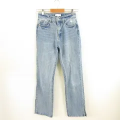 エイチ&エム H&M デニムパンツ ジーンズ ロング 青 32 *A253