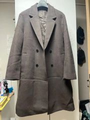 Burberry London スエード調 チェスターコート ブラウン - メルカリ