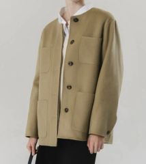 超美品madameh closet 36 昼顔コートマダムH アクアスキュータム