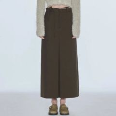 ADAM ET ROPE ハイウエストベンツタックスカート ブラウン/36 - メルカリ