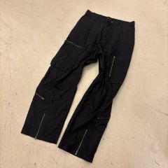 ATTACHMENT Black Multi-Zip Trousers - メルカリ