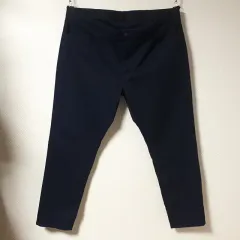 42 44/UNIQLO ユニクロ シャーリング スキニー テーパード ネイビー ジーン/42-60