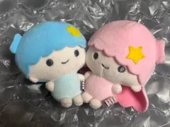 リトルツインスターズ キキ ララ マグネット マスコット ぬいぐるみ キーホルダー