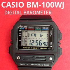 VINTAGE CASIO BM-100WJ Barometer デジタル腕時計 - メルカリ