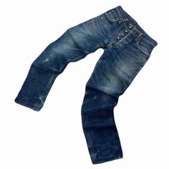 メネス バギーデニム MENES Baggy Jeans リジットデニム - メルカリ