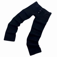 buffalo bobs デニム ブラック 光沢 お兄系 y2k プレート - メルカリ