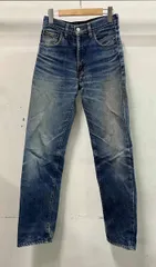 LEVI'S リーバイス 502XX ボタン裏J22 ジーンズ アメリカンカジュアル 裾やぶれあり W28 L33 ネイビー