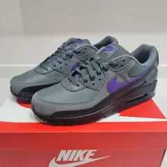 ナイキ エアマックス90 グレー/パープル 280 新品