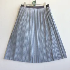 美品✨ ユニクロ UNIQLO スカート プリーツ Aライン きれいめ 上品 シンプル 定番 通勤 オフィス カジュアル 着回し ウエストゴム 楽ちん 体型カバー 万能 人気 ベーシック おしゃれ