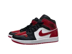 NIKE (ナイキ) AirJordan エアジョーダン 1 MID SE  ハイカットスニーカー HV4091-006 27cm US9 レッド×ブラック メンズ/006
